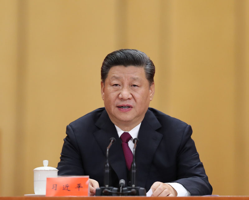 4月30日，紀(jì)念五四運(yùn)動(dòng)100周年大會(huì)在北京人民大會(huì)堂隆重舉行。中共中央總書記、國(guó)家主席、中央軍委主席習(xí)近平在大會(huì)上發(fā)表重要講話。